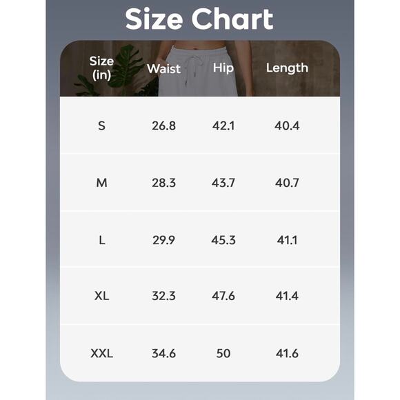 Women's High Waist Drawstring Lounge Sweatpants with Pockets - Picture 4 of 4